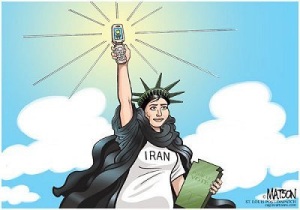Neda Iranian Statue of Liberty