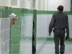 A female inmate at the women's section of Tehran's infamous Evin prison - many say rape has been used by interrogators in Iran for decades
