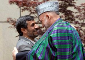Rat congratulates Hamid Karzai - one thief to another