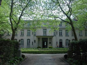 The villa at 56-58 Am Grossen Wannsee, where the Wannsee Conference was held. Today it is a memorial and museum.