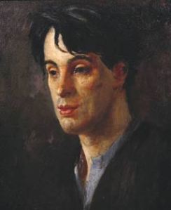 WB Yeats by Augustus John 1907